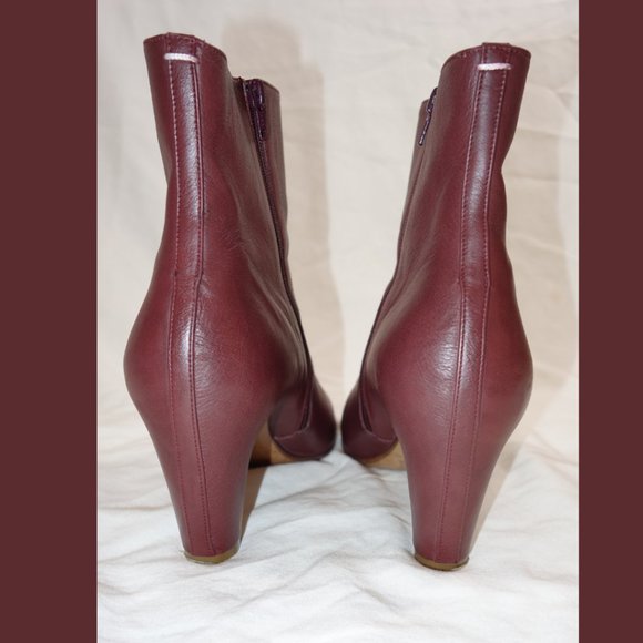 Martin Margiela Red Leather Boots - size 40 - Picture 6 of 11